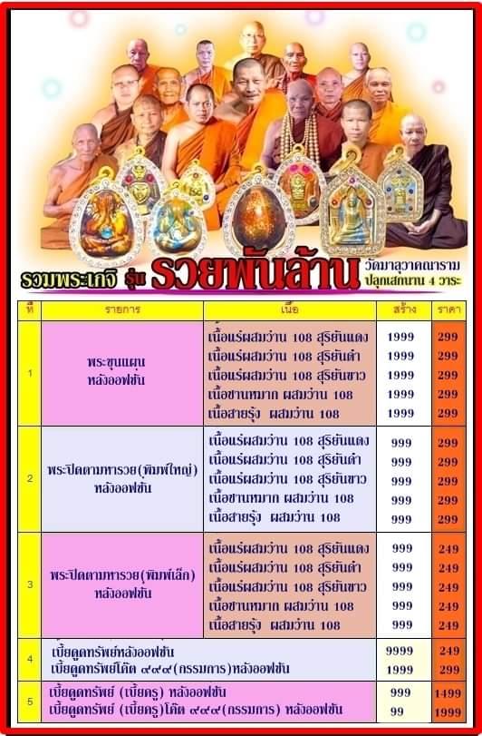 พระปิดตา รวมมวลสาร 5