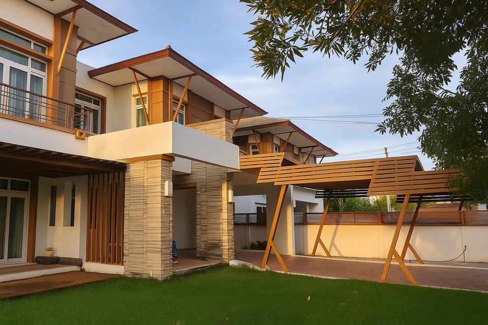 ขายด่วน บ้านเดี่ยวพร้อมเข้าอยู่บนที่ดินแปลงใหญ่ ขาดทุน 17.5 บาท เหลือ 13.9 ล้าน 2