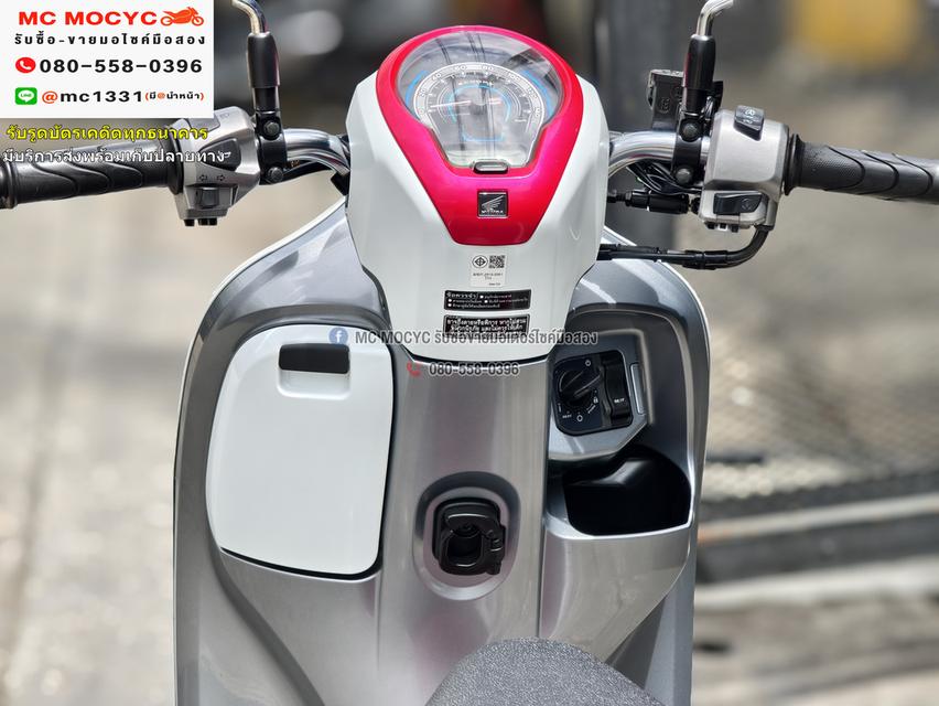 Scoopy i Club12 2022 วิ่ง9000โล รถบ้านแท้เครื่องท่อเดิมๆ กุญแจบุคเซอวิสครบ No1075 9