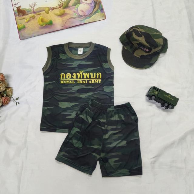 เสื้อผ้าเด็ก ชุดทหารเด็ก รูปที่ 3
