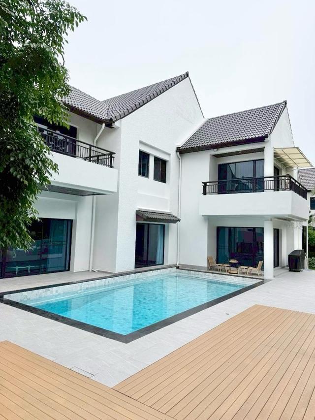 ให้เช่า บ้านเดี่ยว คาซ่า นิชดา ธานี 500 ตรม. 200 ตร.วา 4นอน 4น้ำ พร้อมสระว่ายน้ำส่วนตัว ใกล้ISB. 1