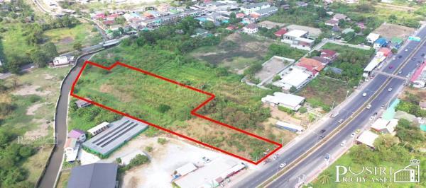 ด่วนแปลงสวย 5 ไร่เศษ ติดถนนเส้นราชพฤกษ์-นนทบุรี1 พิเศษ เพียงวาละ 65,000 บาท พร้อมค่าโอนตามราคาประเมิน - KK2039S 2