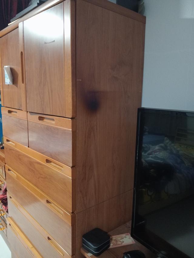 ตู้ไม้ญี่ปุ่นมือสองใส่ของเอนกประสงค์ รูปที่ 2