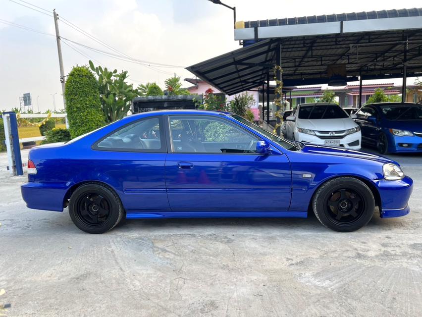 CIVIC COUPE ปี 2000 หล่อๆ สีสดเงาจัด เคลือบแก้ว ภาษี68 11