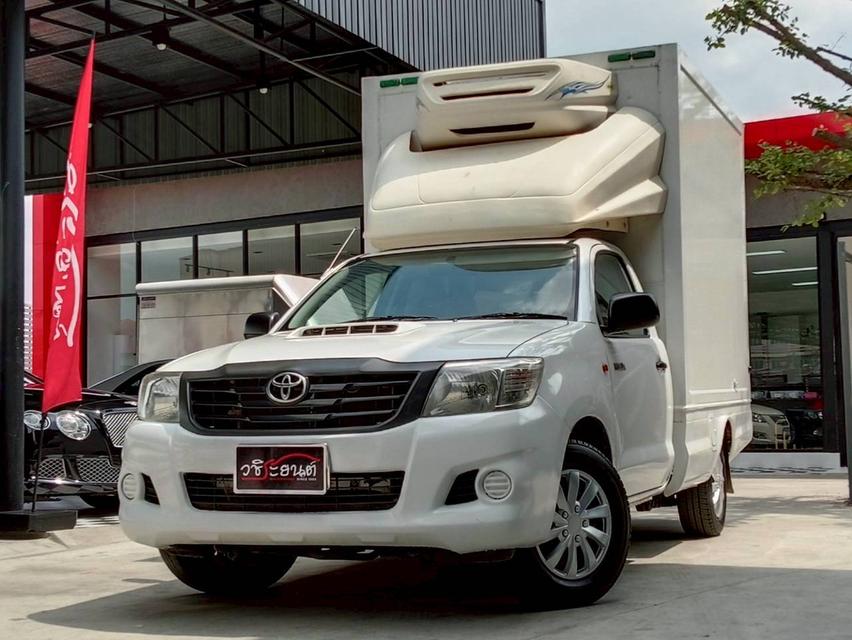 ขายรถ Toyota Vigo Champ 2.5J Single Cab ตู้เย็น ปี 2014 สีขาว เกียร์ธรรมดา