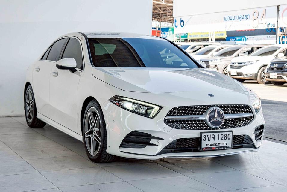 รหัสรถ NP1280 รุ่นรถ : BENZ A200 AMG ปีรถ : 2020 5