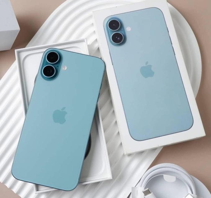 ขายราคาถูก iPhone 16 Plus สี Teal  5