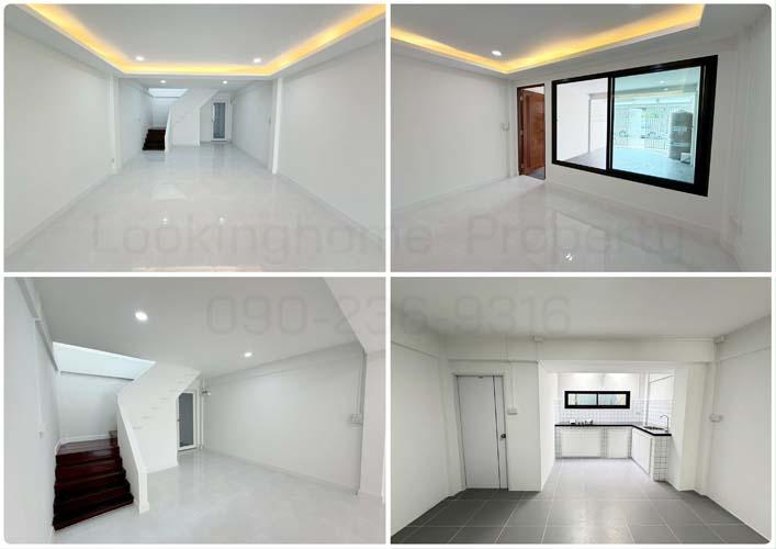 Th-123 : ทาวน์เฮ้าส์ 2 ชั้น 19.6 ตร.วา ถ.เสนานิคม 1 ซอย 38 ลาดพร้าว Renovate ใหม่ทั้งหลัง 4