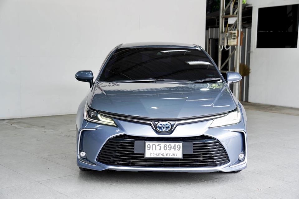 TOYOTA COROLLA ALTIS 1.8 HYBRID PREMIUM  SAFETY AT ปี 2019 จด 2020 สี เทา