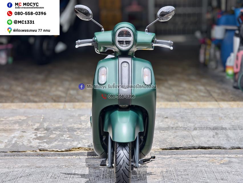 Fazzio 125 2025 รุ่นTOPกุญแจรีโมท เลขไมล์9000โล รถบ้านมือเดียว กุญแจบุคเซอวิสครบ NO1510