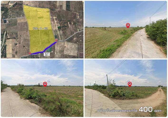 L-151: ที่ดิน 126 ไร่ หน้ากว้างติดถนนคอนกรีต 400 เมตร ถ.เพชรเกษม (ขาลง) หาดขาม กุยบุรี ประจวบฯ 8