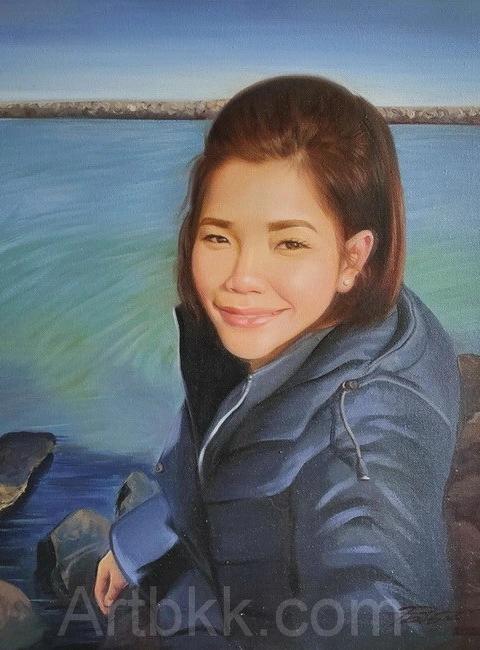 ภาพวาดสีน้ำมันของขวัญวันเกิด รูปที่ 7