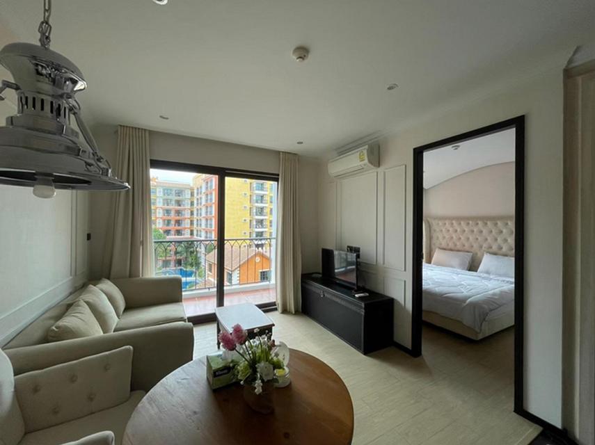 ขายขาดทุน Venetian Signature Condo Resort Pattaya 33 ตรม 1นอน ชั้น5 ตึกC วิวสวนน้ำ ตกแต่งครบ 1