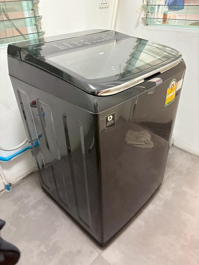 เครื่องซักผ้าซัมซุง SAMSUNG  ซัมซุงฝาบน ACTIV DUALWASH 21 กก. รุ่น WA21M8700GV (21กก.) 9,500 บาท 2
