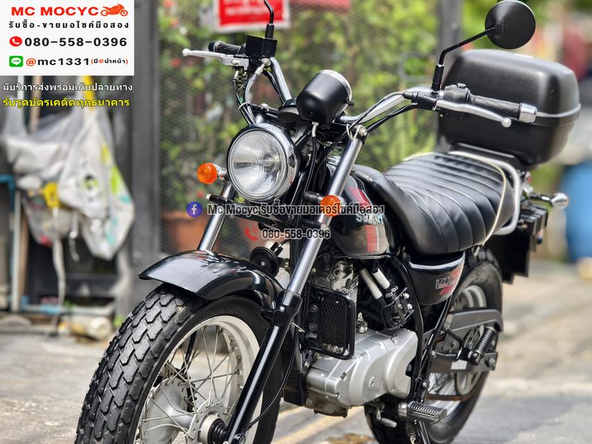 Suzuki VanVan 200 2020 เลขไมล์2000โล รถบ้านแท้มือเดียว สภาพใหม่ป้ายแดง มีเล่มทะเบียนครบ No1255 10