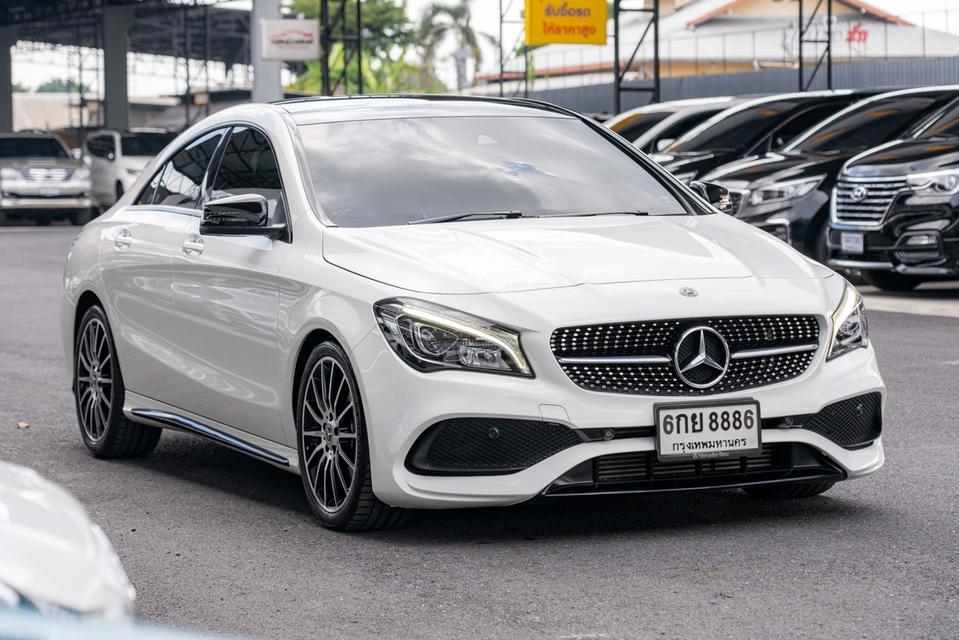 (แจ้งรหัสรถ NP8886) 🚘 BENZ CLA250 AMG DYNAMIC WHITE ART EDITION 2018