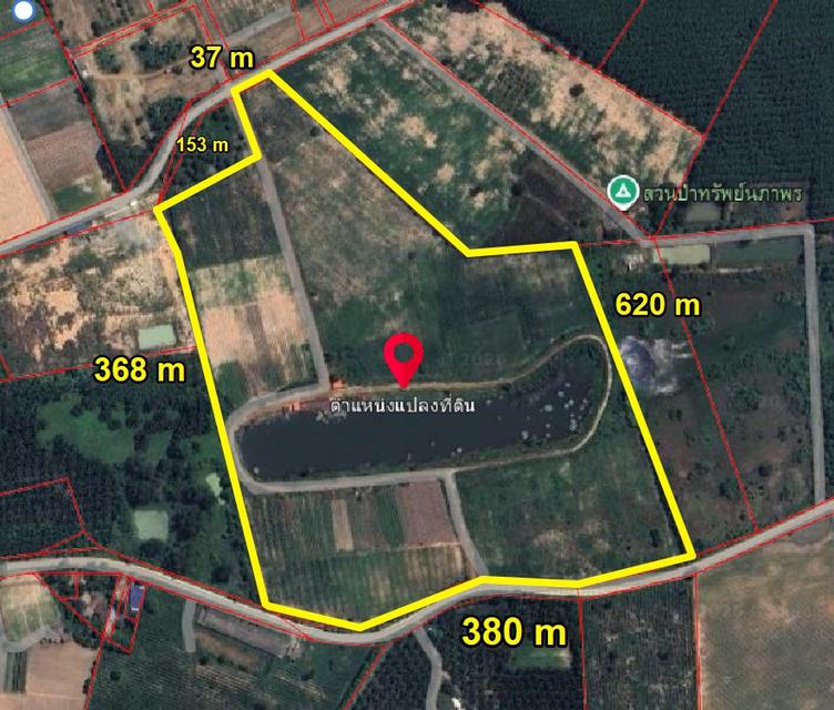 ขายที่ดินบ่อกวางทอง 81 ไร่ ติดถนน2ด้าน ใกล้ถนนเส้น3340-2กม. อ.บ่อทอง จ.ชลบุรี 7