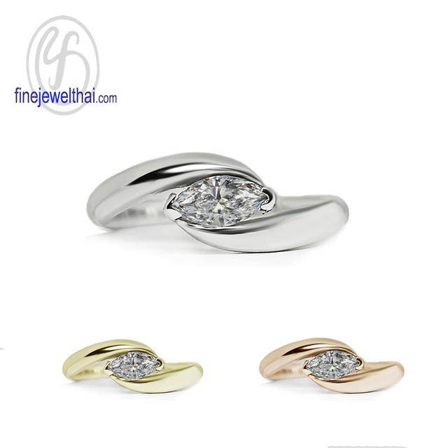 Finejewelthai แหวนเพชร เพชรสังเคราะห์ เงินแท้925-R1158cz รูปย่อยที่ 2