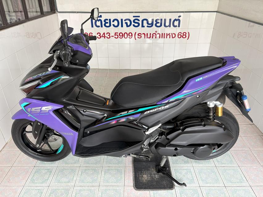 Aerox ABS Connected รถมือเดียว สภาพซื้อจอด เครื่องเดิมแห้งๆ ควันไม่ไหล ท้ายไม่หอน เอกสารครบ จัดส่งได้ วิ่ง7000 ปี67