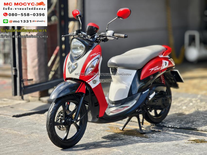 Fino 115i หัวฉีด ล้อแมก เครื่องเดิมเสียงเงียบ ใช้งานได้ปกติ มีเล่มเขียวชุดโอนให้ครบ NO1219    2