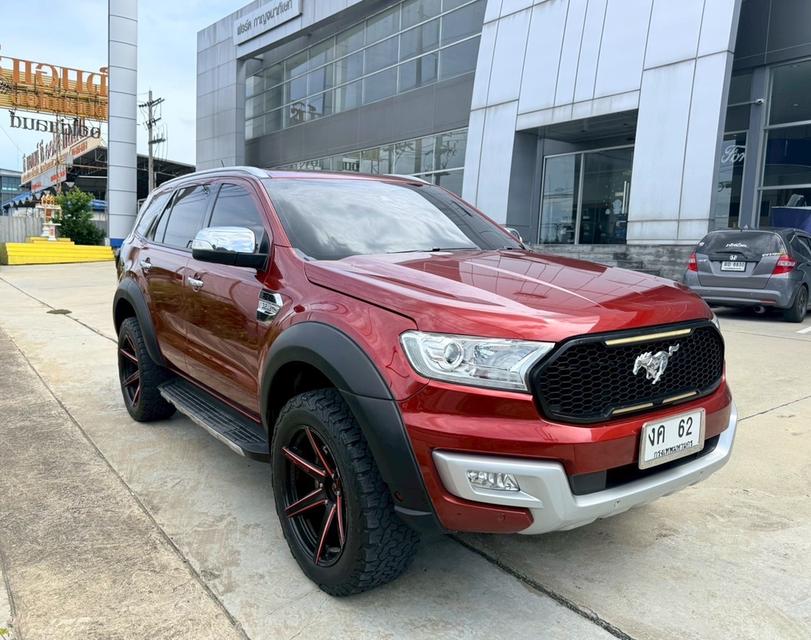 รหัสรถ CH62 🚗FORD EVEREST 3.2 TITANIUM PLUS TOP 4WD SUNROOF NAVI ปี 17จด18