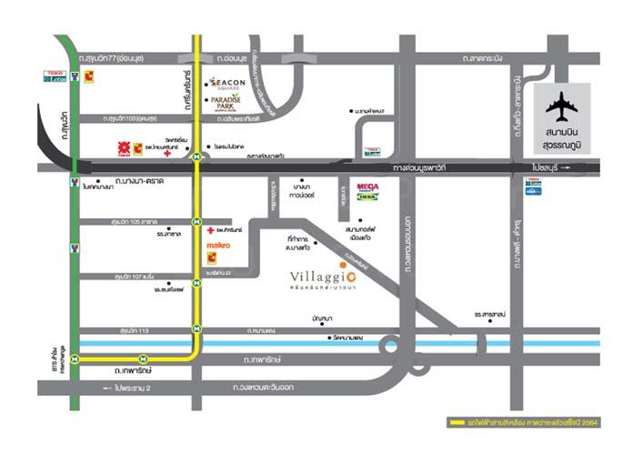 H-126 : ขาย & ให้เช่า บ้าน 56 ตร.วา Villaggio Srinakarin-Bangna 1 ถ.บัวนครินทร์ บางพลี สมุทรปราการ 17