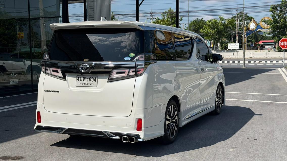 2019 TOYOTA VELLFIRE 2.5 ZG Edition สีขาว Milage 106,XXX KM ชุดแต่ง Modellista รอบคัน กระจกมองหลังเป็นกล้อง รูปที่ 12