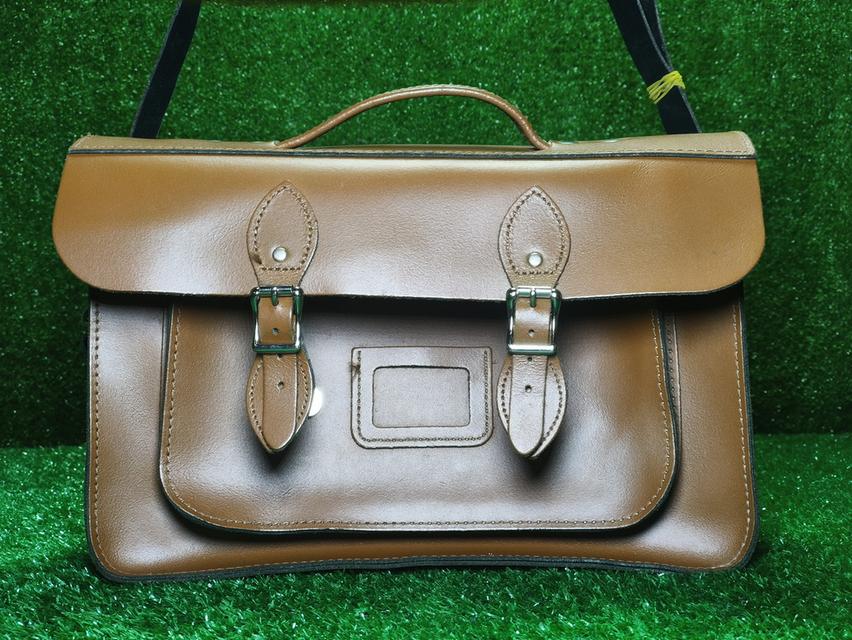 The Leather Satchel 14" Briefcase  4