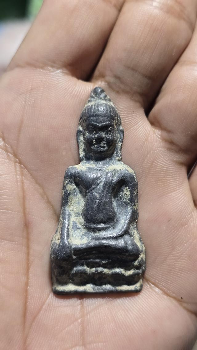 พระหูยานลพบุรี พิมพ์ใหญ่ เนื้อชินเงิน 8