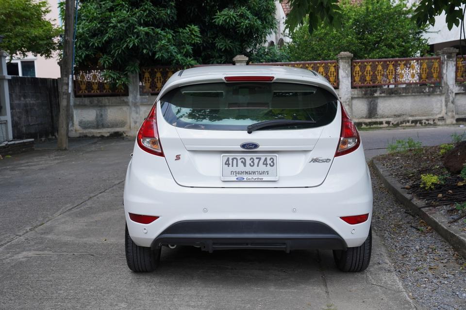 FORD FIESTA 1.5 S AT ปี2014 สีขาว รหัส CBL3743 4