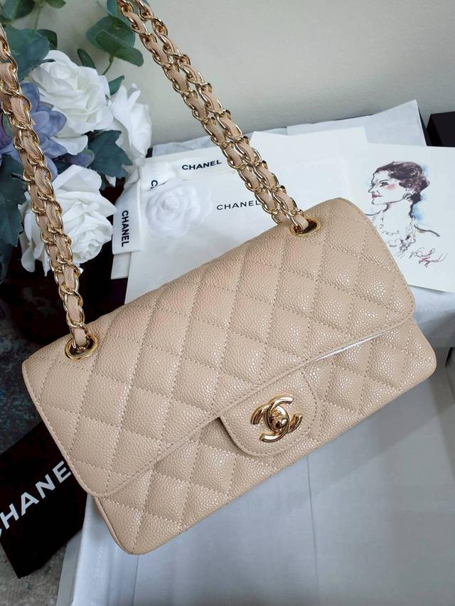New Chanel classic 9" Caviar Microchip fullset ✅ 16,500฿🔥 7