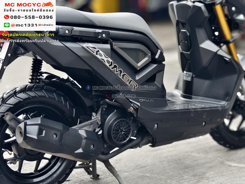 Zoomer x 2020 ไมล์ดิจิตอล เครื่องท่อเดิมชุดสีสวย เล่มชุดโอนครบ  No878   9