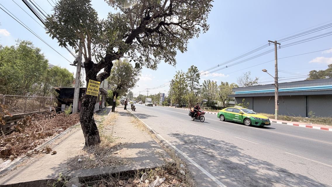 ขายที่ดินปทุมสายในติดโรงเรียนและไปรษณีย์ปทุมธานี หน้ากว้าง 80 เมตร ติดถนนใหญ่ ที่ถมแล้ว เนื้อที่ 2-1-49 ไร่(949ตร.วา) ราคา54 ล้าน 18