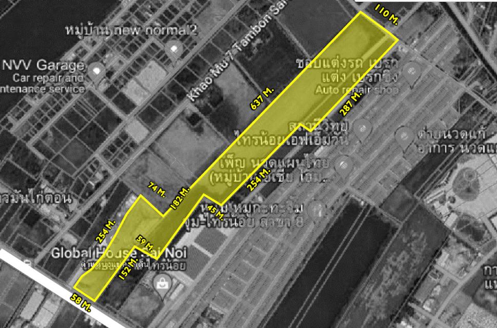 ขายที่ดิน บางกรวย ไทรน้อย 1