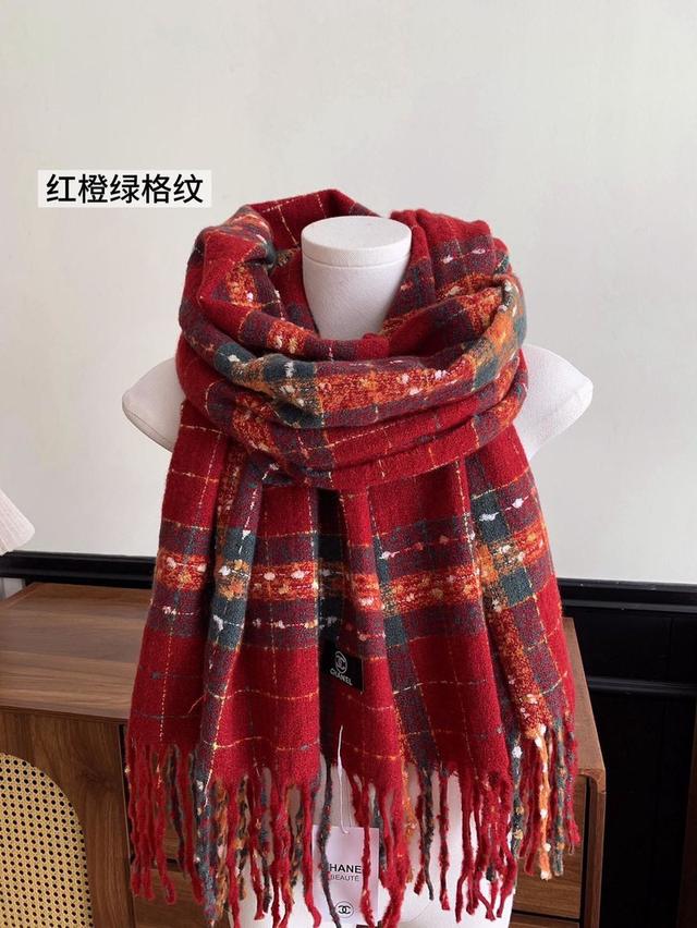 ผ้าพันคอพันไหล่chanel