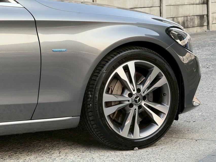 รหัสรถ PBG9999 Benz C350e  AV Plug-in HYBRID ปี 2018  สีเทา รูปที่ 10