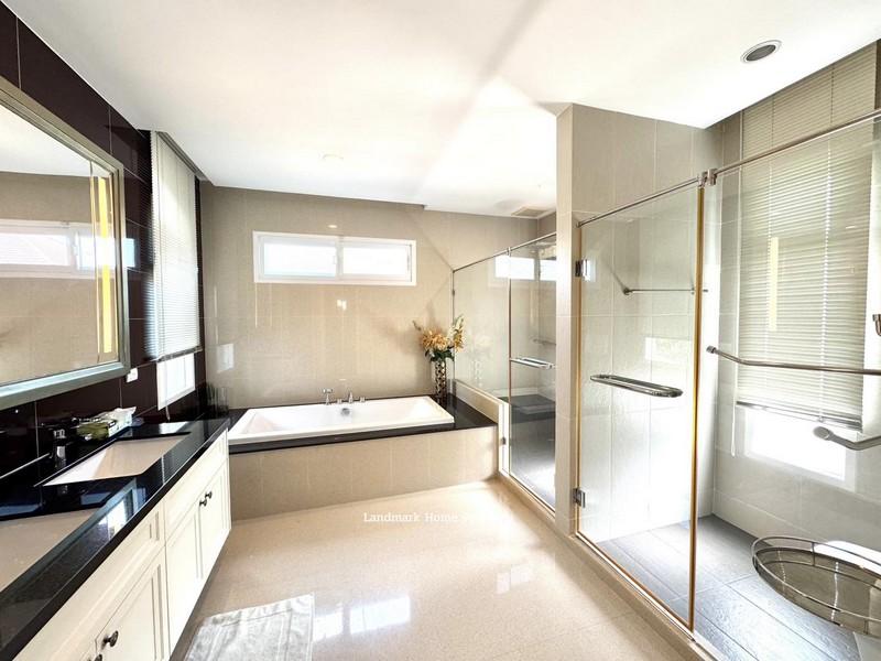 LM26-00014 ขายบ้านเดี่ยว 2 ชั้น ลัดดารมย์อิลิแกรน พระราม 5 เนื้อที่กว้างถึง 140 ตรว 4นอน 5น้ำ เดินทางสะดวก ติดวงเวียนพระ 8