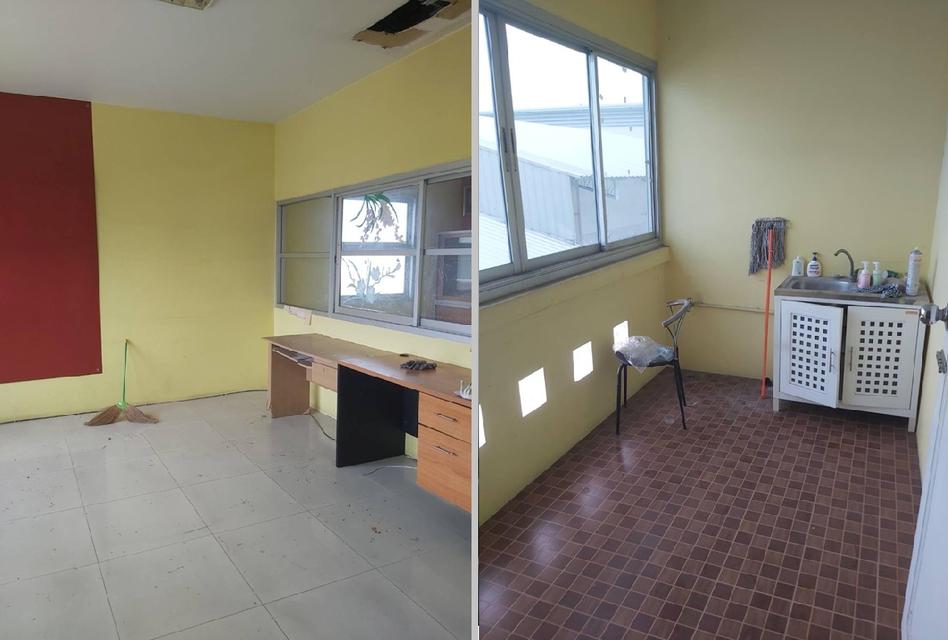 ให้เช่าโกดังพร้อมสำนักงาน 2 ชั้น / ทำเล พุทธมณฑลสาย 5 ซอย 4 เข้าออกได้หลายทาง เพชรเกษม หรือ อ้อมน้อย / พื้นที่ใช้สอยโกดัง 2 ชั้น 800 ตารางเมตร / ที่จอ 12