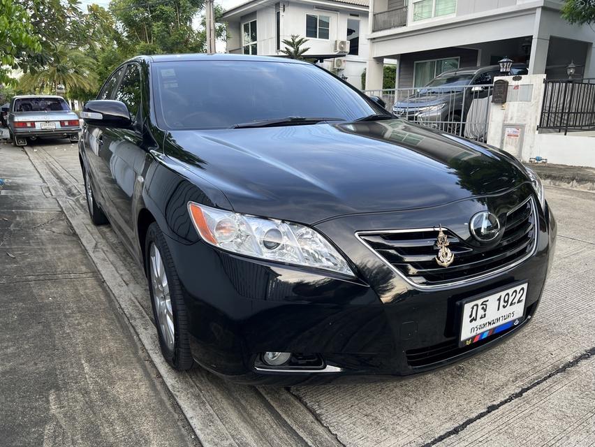 รถยนต์ toyota camry สีดำ ปี 2007