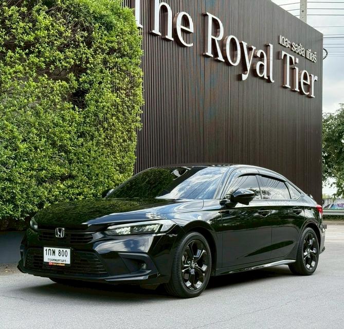 Honda civic FE RS Top ปี 2022 สีดำ สวยสุดในรุ่น มือเดียว สภาพป้ายแดง