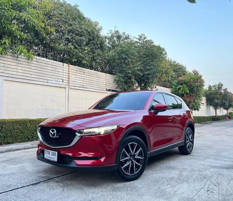 ปี 2017 Mazda CX-5 2.2 XLD TOP สีแดง  รถมือเดียว เช็คศูนย์ทุกระยะ