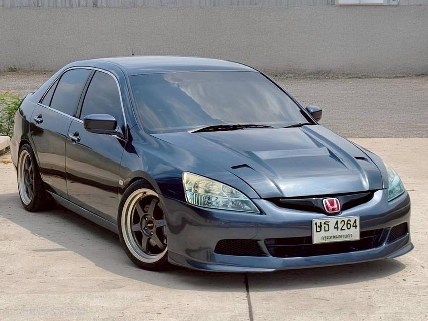 รหัสรถ QT4264 Honda Accord G7 2.4 EL เกียร์ ออโต้ สีเทาดำ ปี 2004