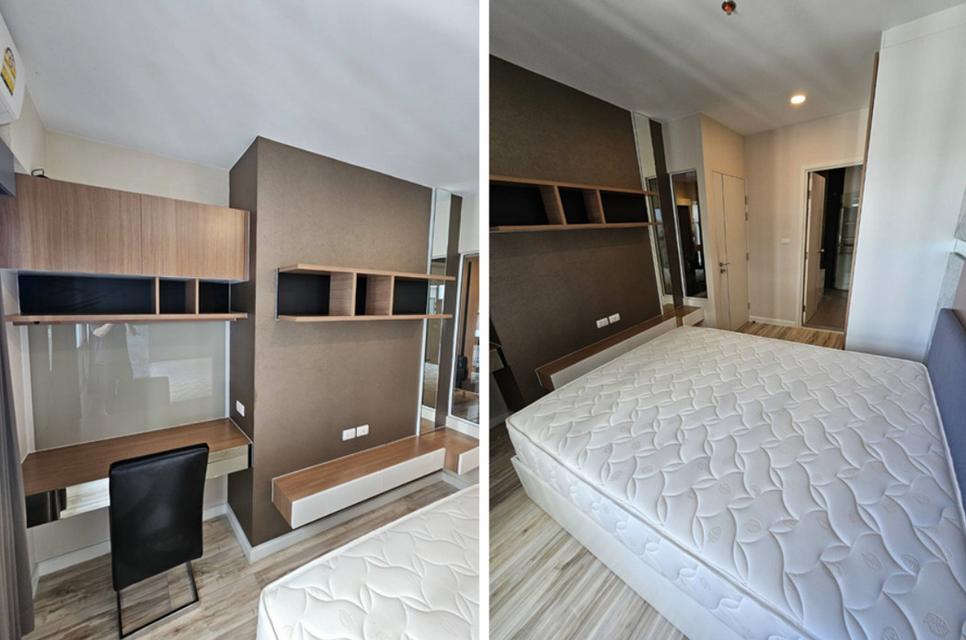 ให้เช่า พลัส คอนโด ศรีราชา ใกล้โรบินสัน ศรีราชา 34 ตารางเมตร 1 ห้องนอน ชั้น12A วิวภูเขา ตกแต่งครบ 5