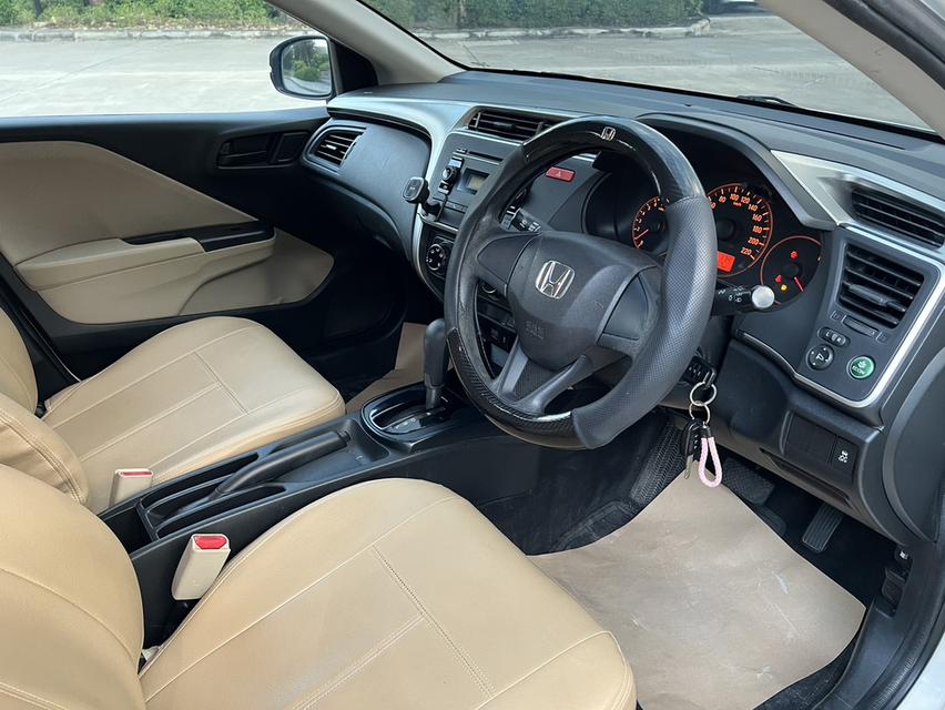HONDA CITY ออโต้ ปี2015 ไม่แก๊ส มือเดียว เช็คศูนย์ตลอด รูปที่ 12