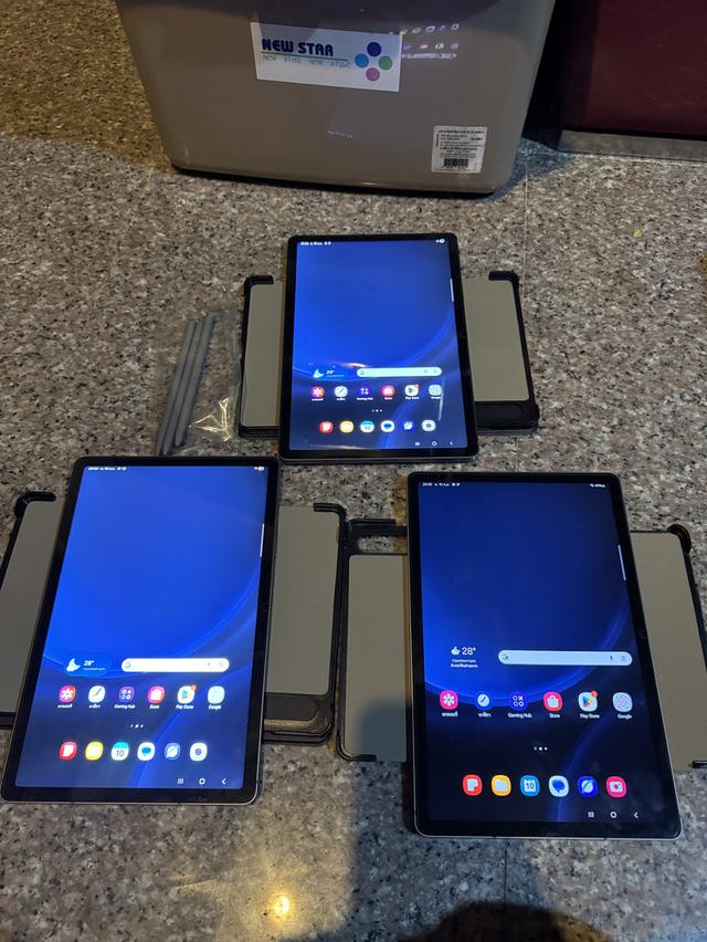 ขายSamsungTabS9FEสีMystic Black128กิ๊กสูนTrueไร้รอยจอสวยกริปไม่มีจุดไม่มีเส้นหายากมากๆ