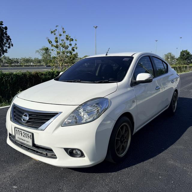 NISSAN ALMARA VL TOP AUTO 2012 ✅ไม่เคยชนไม่เคยคว่ำไม่น้ำท่วมไม่แก็ส ❇️ปุ่มสตาร์ท ภายในสะอาด ✅Aisbag ABS รถดีพร้อมใช้ ❇️เล่มสวยพร้อมโอน คู่มือรถครบ 3