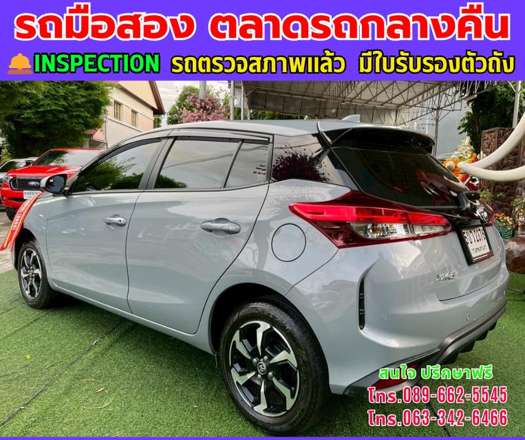 ❇️ปี2024 Toyota YARIS 1.2  Sport ❇️ไมล์แท้ 4,xxx กม. ❇️มีรับประกัน ศูนย์ ถึงปี 2029 ❇️เกียร์ออโต้  ❇️เครื่องเบนซิน 4