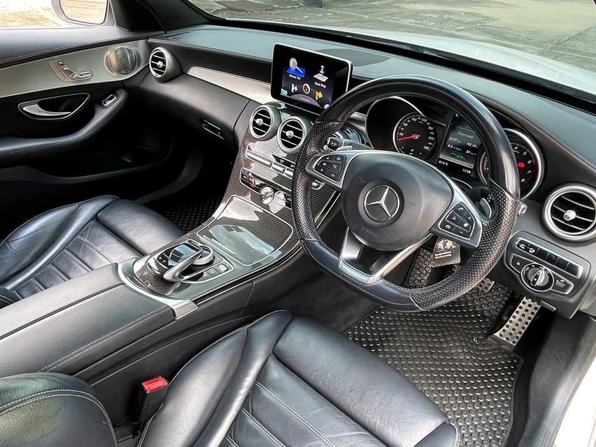 รหัสรถ DWC7878 MERCEDES BENZ C350 E 2.0 AMG DYNAMIC ปี 2017 สภาพนางฟ้า 10