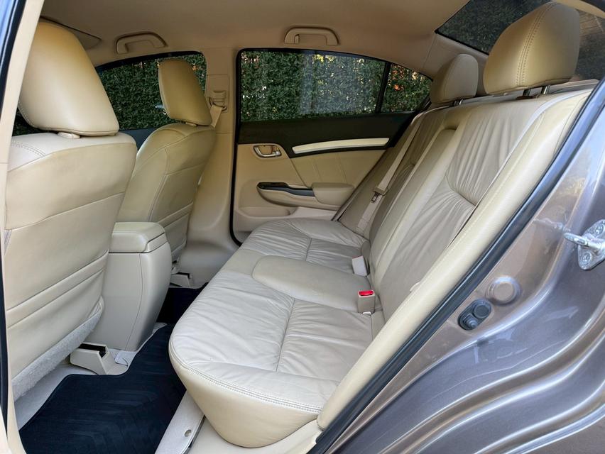 รหัสรถ PJP1464 2013 HONDA CIVIC 1.8 E NAVI (สีน้ำตาล) รูปที่ 16