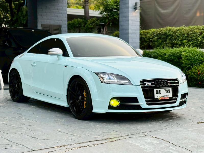 Audi TTS 20.turbo 272 แรงม้า Limited Edition สีส้มแท้ Wrap Glacier Blue ไมล์ 70,xxx กม. ปี 2011